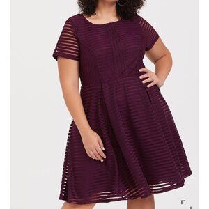 Torrid - Mini Knit Skater Dress Size 0